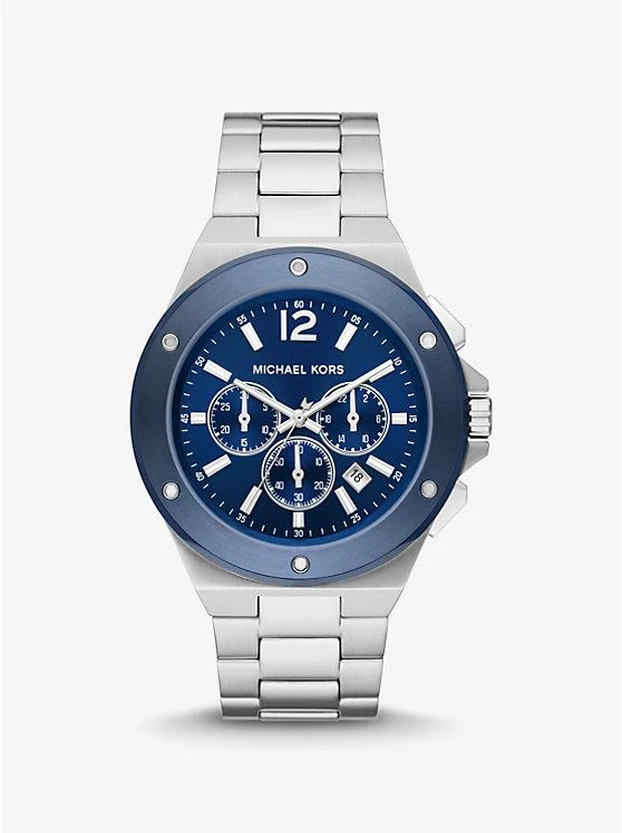 商品Michael Kors|Oversized Lennox Silver-Tone Watch,价格¥1499,第1张图片