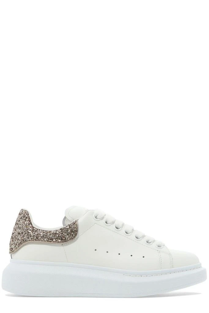 商品Alexander McQueen|Alexander McQueen Glitter Embellished Low-Top Sneakers,价格¥3919,第1张图片