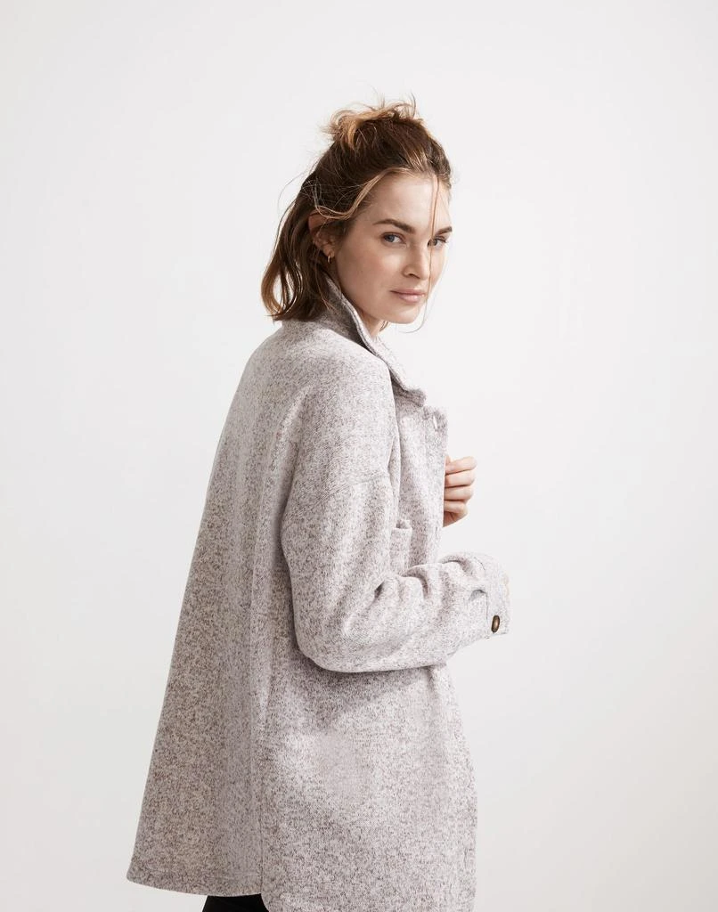 商品Madewell|MWL (Re)sourced Sweater Fleece Shirt-Jacket,价格¥398,第2张图片详细描述