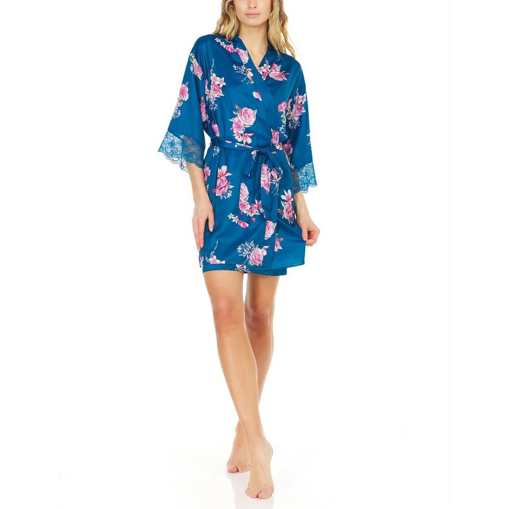 商品Flora Nikrooz|Annette 2pc Travel Pajama Set,价格¥213,第5张图片详细描述