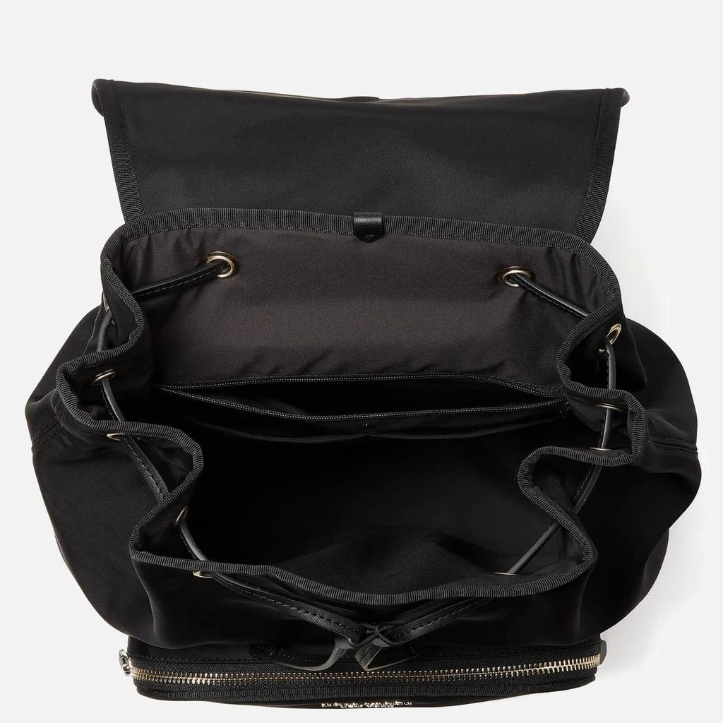 商品Kate Spade|Kate Spade New York Women's Sam Flap Backpack - Black,价格¥1878,第5张图片详细描述