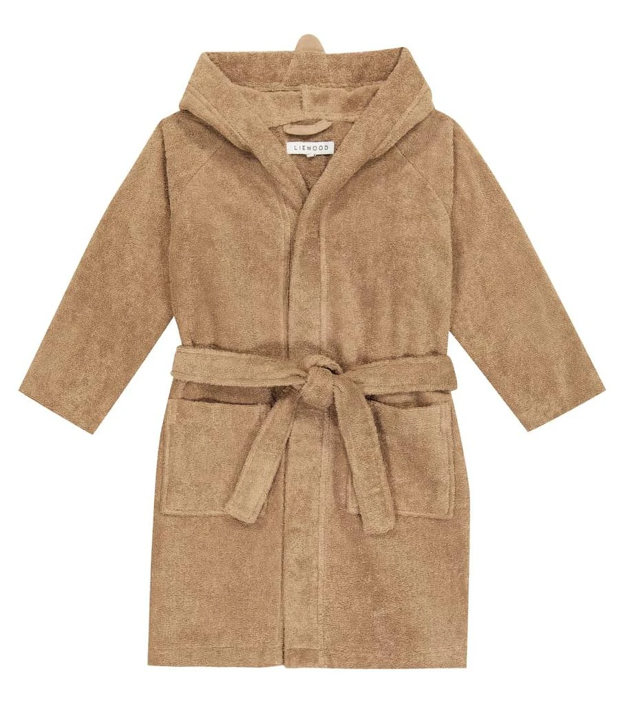 商品Liewood|Animal-head cotton terry bathrobe,价格¥403,第1张图片