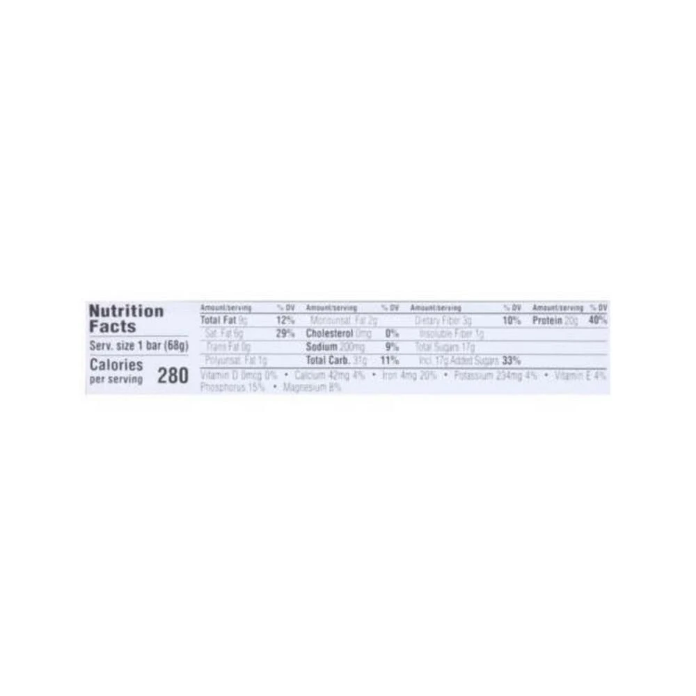 商品Clif Bar|Builder Bar - Chocolate Mint - Case of 12 - 2.4 oz,价格¥427,第3张图片详细描述