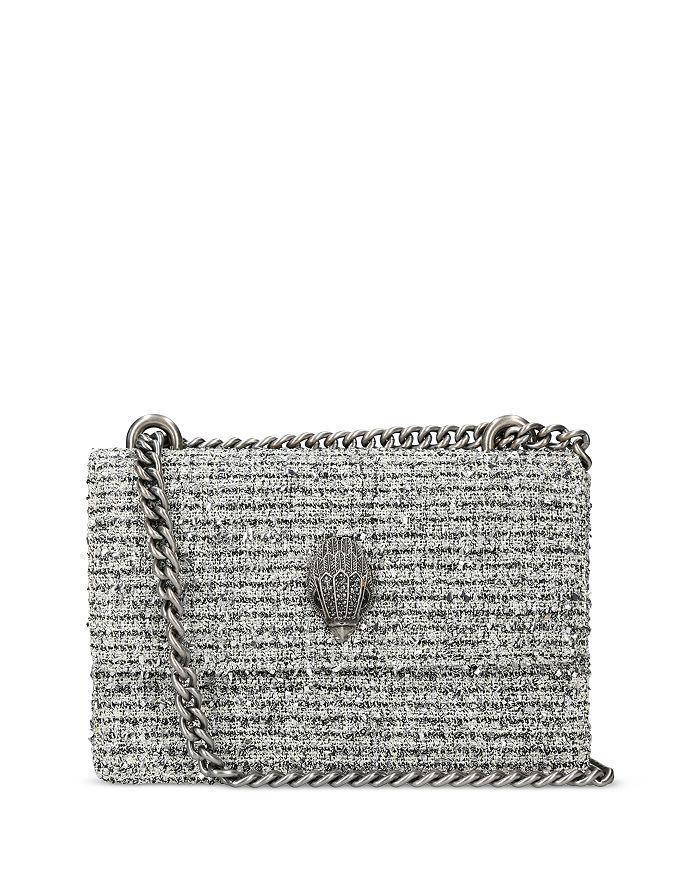 商品Kurt Geiger|Shoreditch Small Tweed Crossbody,价格¥1902,第3张图片详细描述