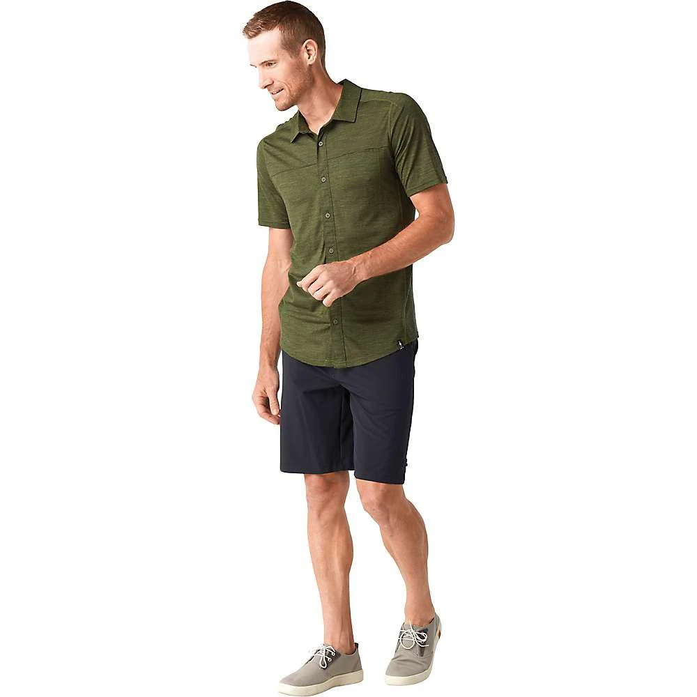 商品SmartWool|Smartwool Men's Merino Sport 150 SS Button Down Top 羊毛衬衫,价格¥701,第3张图片详细描述