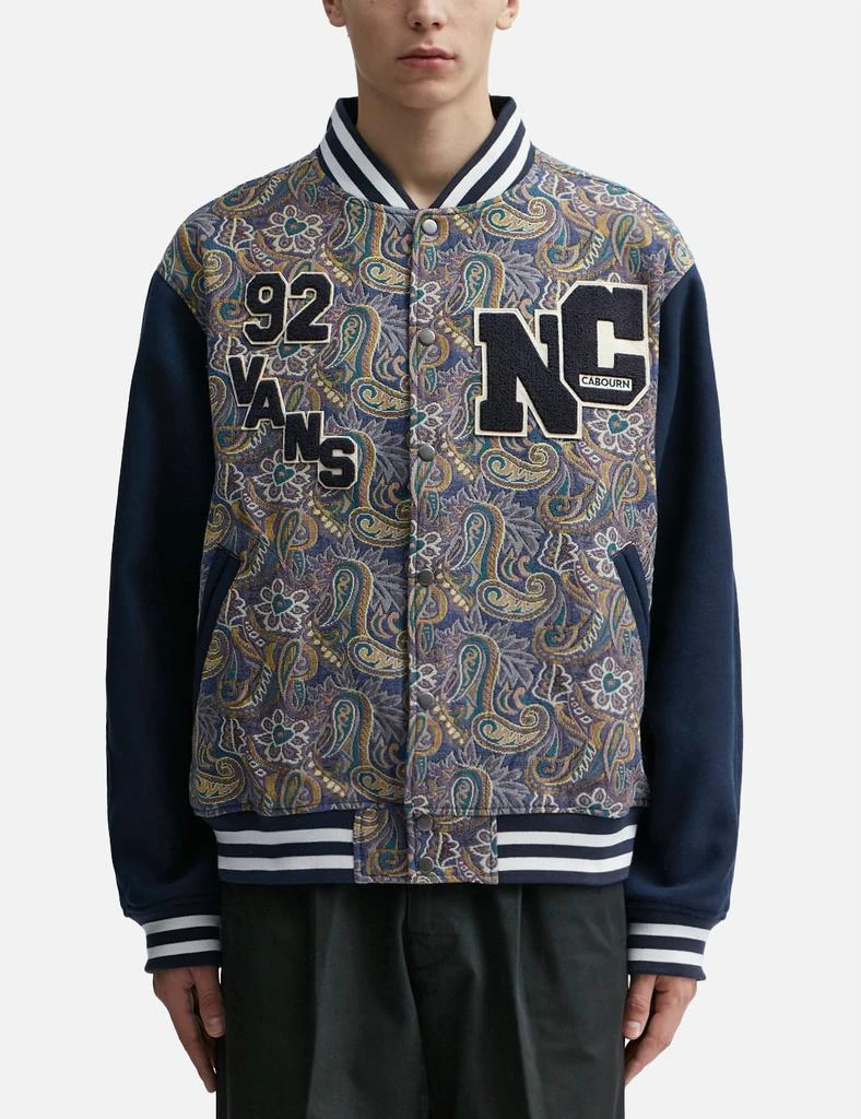 商品Vans|Vault By Vans X Nigel Cabourn Letterman Jacket,价格¥2049,第3张图片详细描述