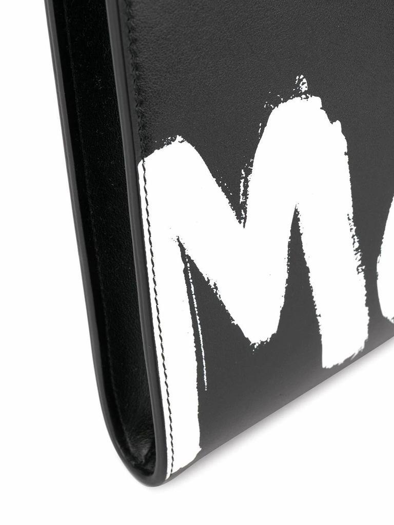 商品Alexander McQueen|Alexander Mcqueen Men's  Black Leather Pouch,价格¥4621,第7张图片详细描述