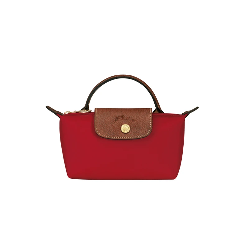 商品Longchamp|LONGCHAMP 珑骧 LE PLIAGE ORIGINAL女士红色手提小袋 34175089545,价格¥454,第1张图片