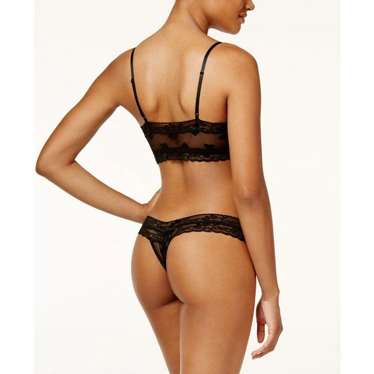 商品Hanky Panky|Sweetheart Mesh Lace Bralette 5P7106,价格¥241,第4张图片详细描述