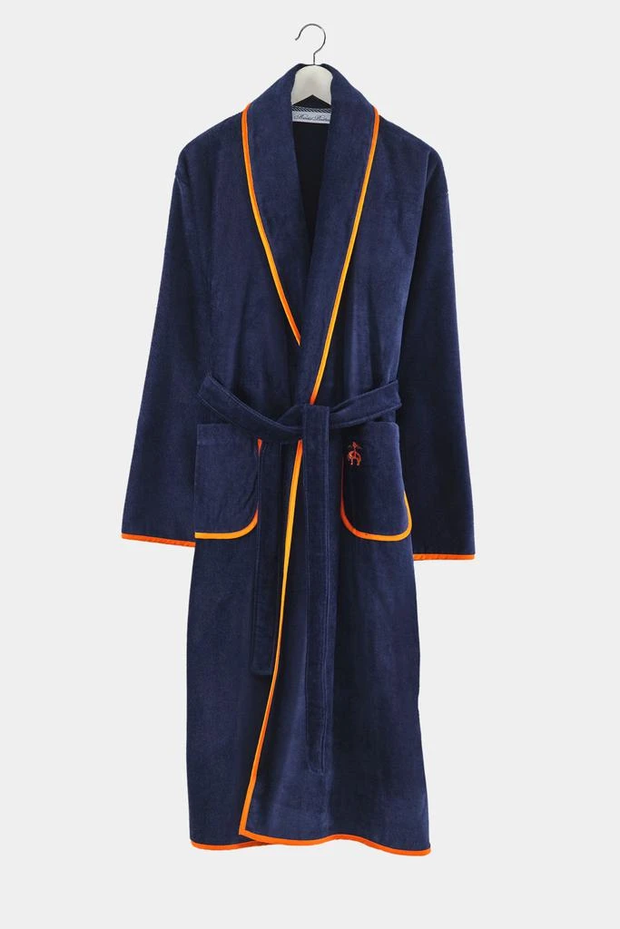 商品Brooks Brothers|Contrast Frame Bathrobe,价格¥1055,第2张图片详细描述