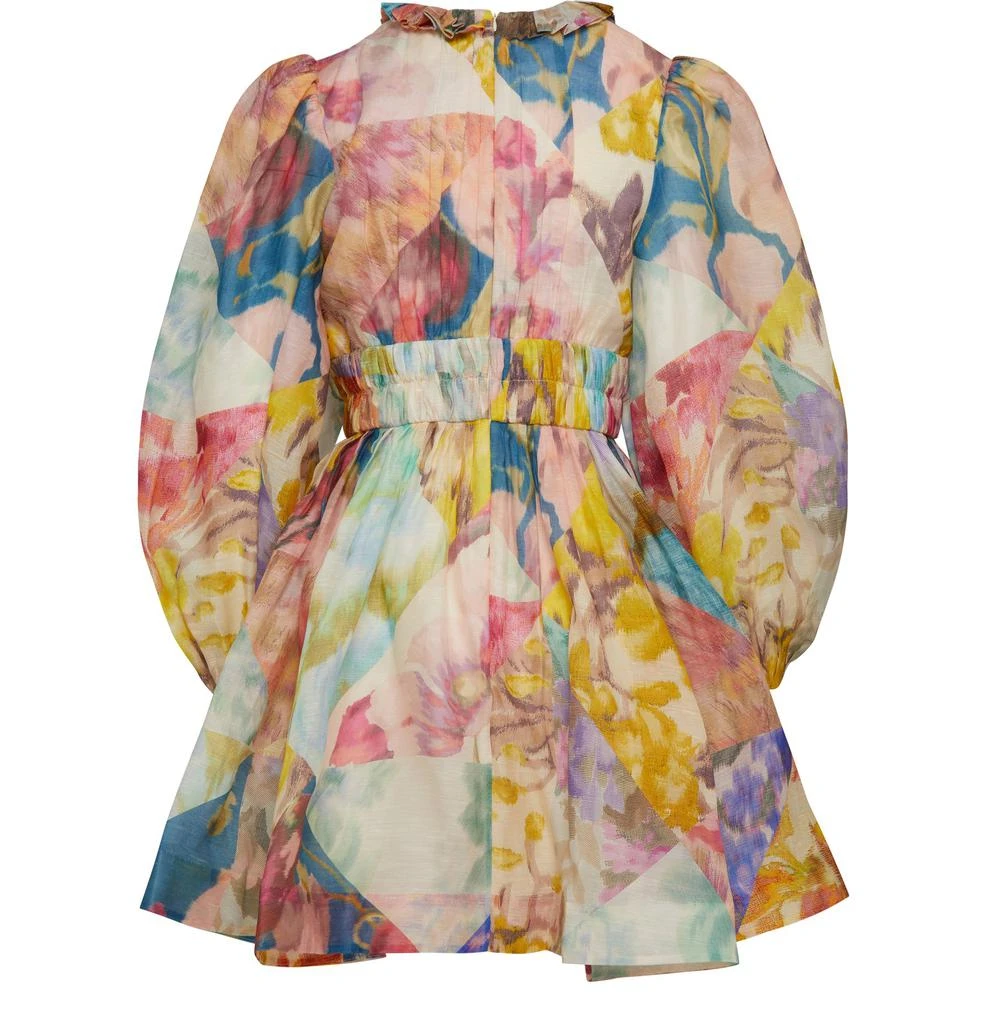 商品Zimmermann|褶裥V领短款连衣裙,价格¥4978,第3张图片详细描述