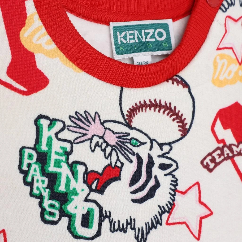 Kenzo Kids All-Over Logo Printed Dress Set 商品