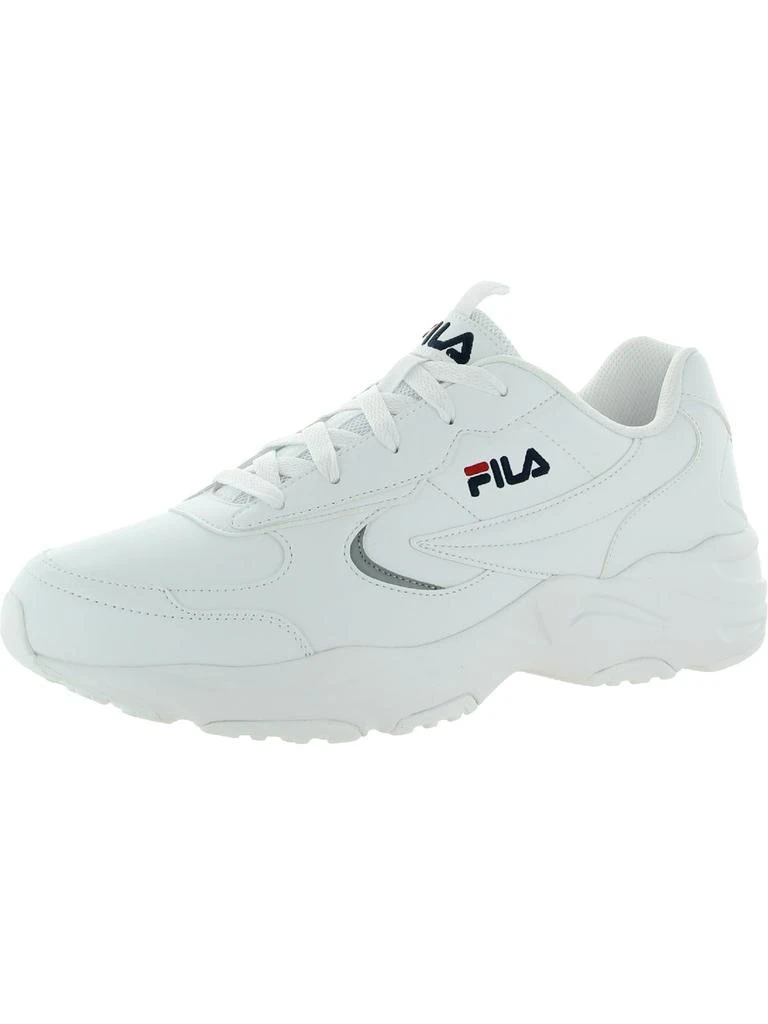 商品Fila|Mastermind Womens Faux Leather Fitness Running Shoes,价格¥286,第1张图片