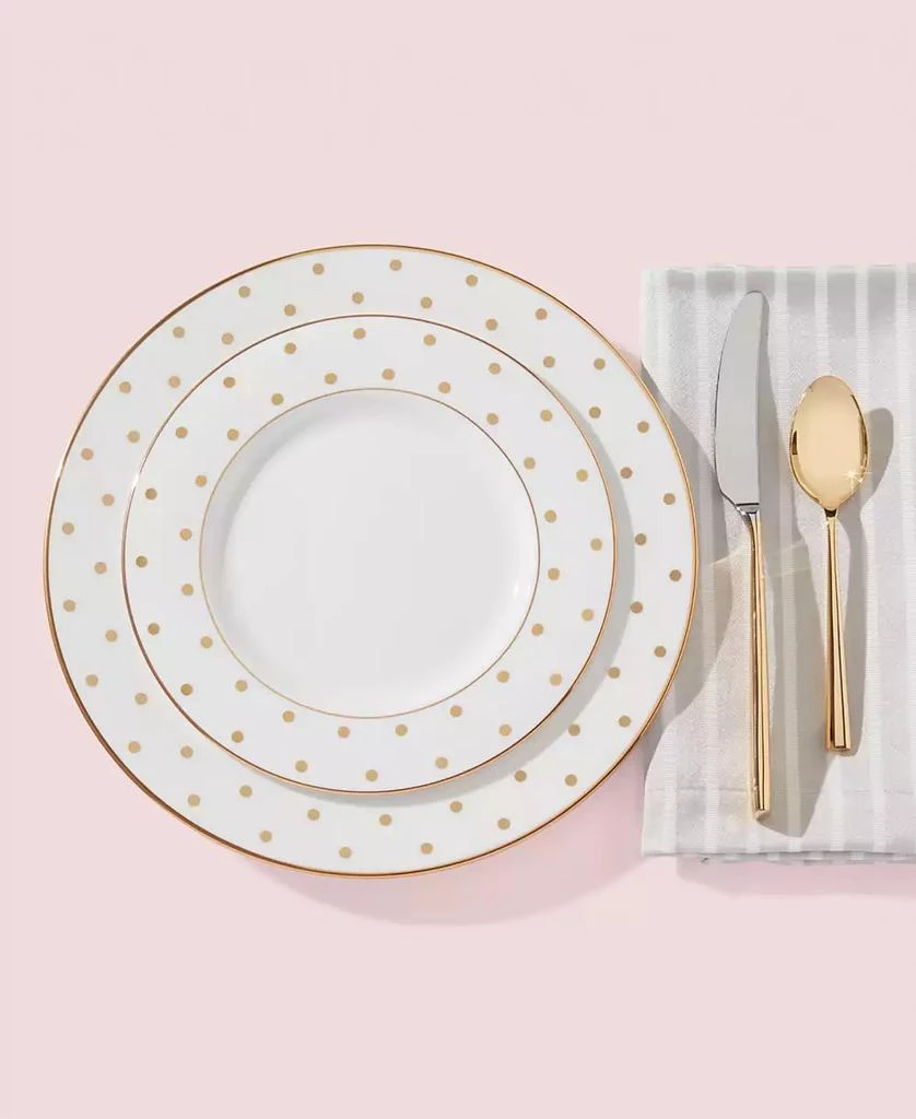 商品Kate Spade|5-Pc. Malmo Gold Place Setting.,价格¥794,第2张图片详细描述