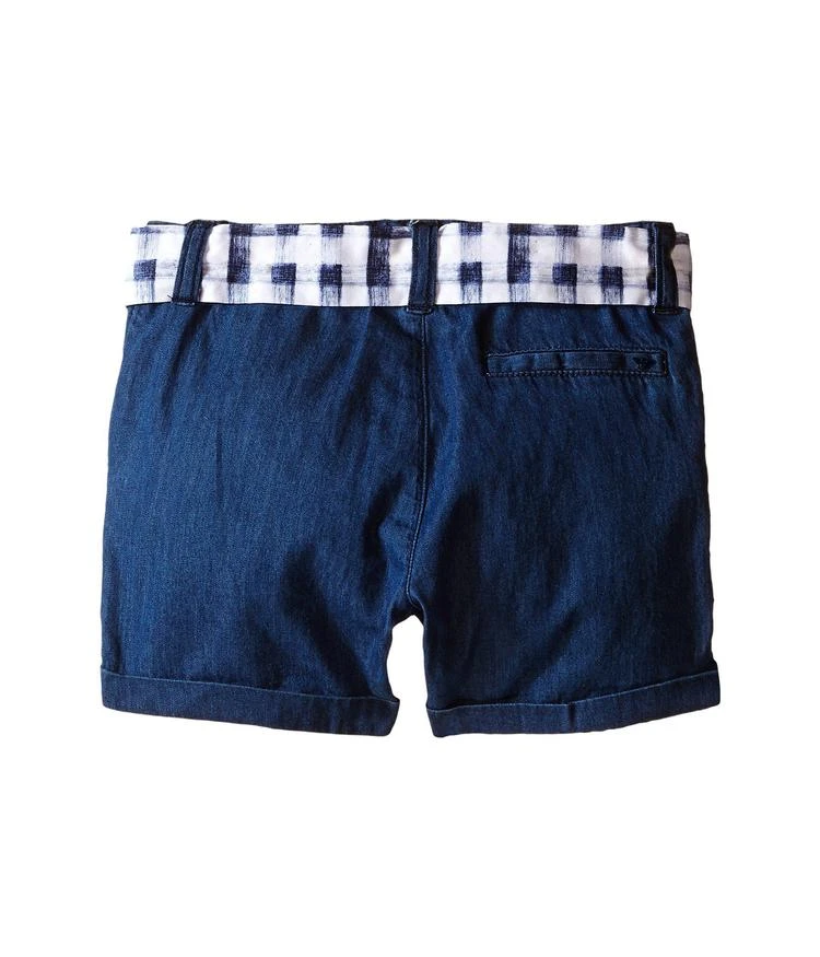 商品Armani|Shorts with Belted Bow in Denim (Toddler/Little Kids),价格¥311,第2张图片详细描述