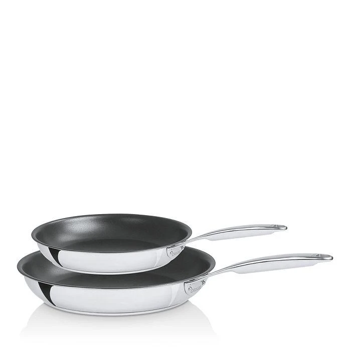商品Cristel|Castel Pro Multiply 2-Piece Non-stick Frying Pan Set,价格¥2183,第1张图片