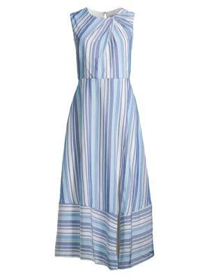 商品Milly|Noelle Spring Stripe Dress,价格¥1023,第5张图片详细描述