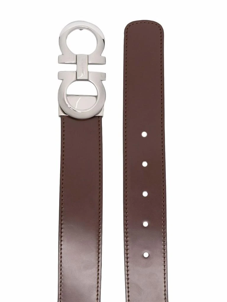 商品Salvatore Ferragamo|Salvatore ferragamo men's brown leather belt,价格¥3122,第2张图片详细描述