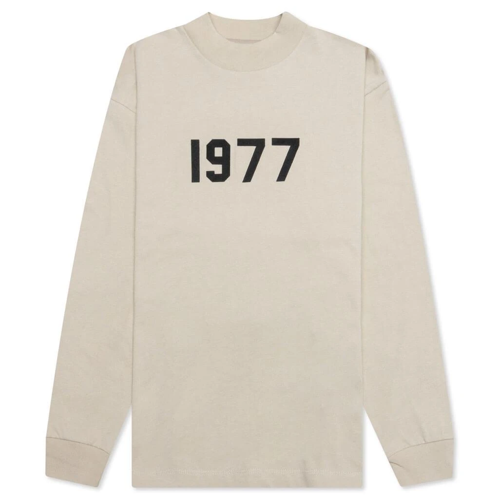 商品Essentials|Fear of God Essentials Kid's L/S Tee - Wheat,价格¥206,第1张图片