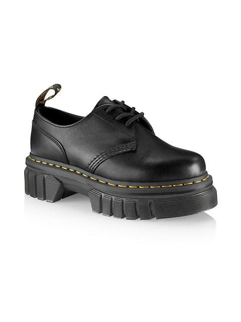 Audrick 3-Eye Leather Platform Shoes商品第2张图片规格展示