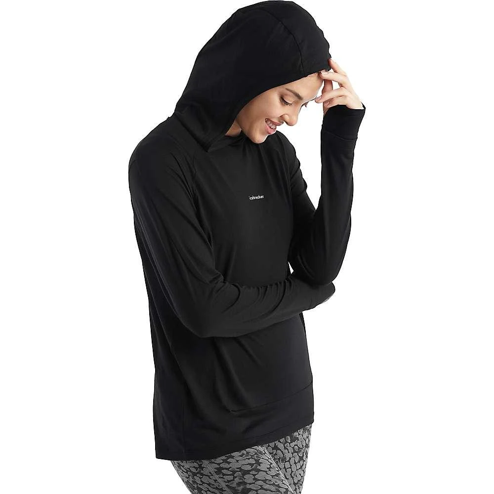 商品Icebreaker|Icebreaker Women's Cool-Lite LS Hoodie,价格¥1038,第2张图片详细描述