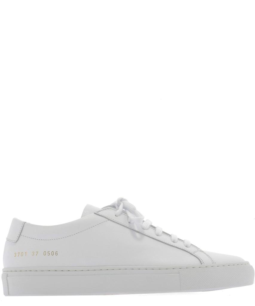 Common Projects Womens White Leather Sneakers商品第1张图片规格展示