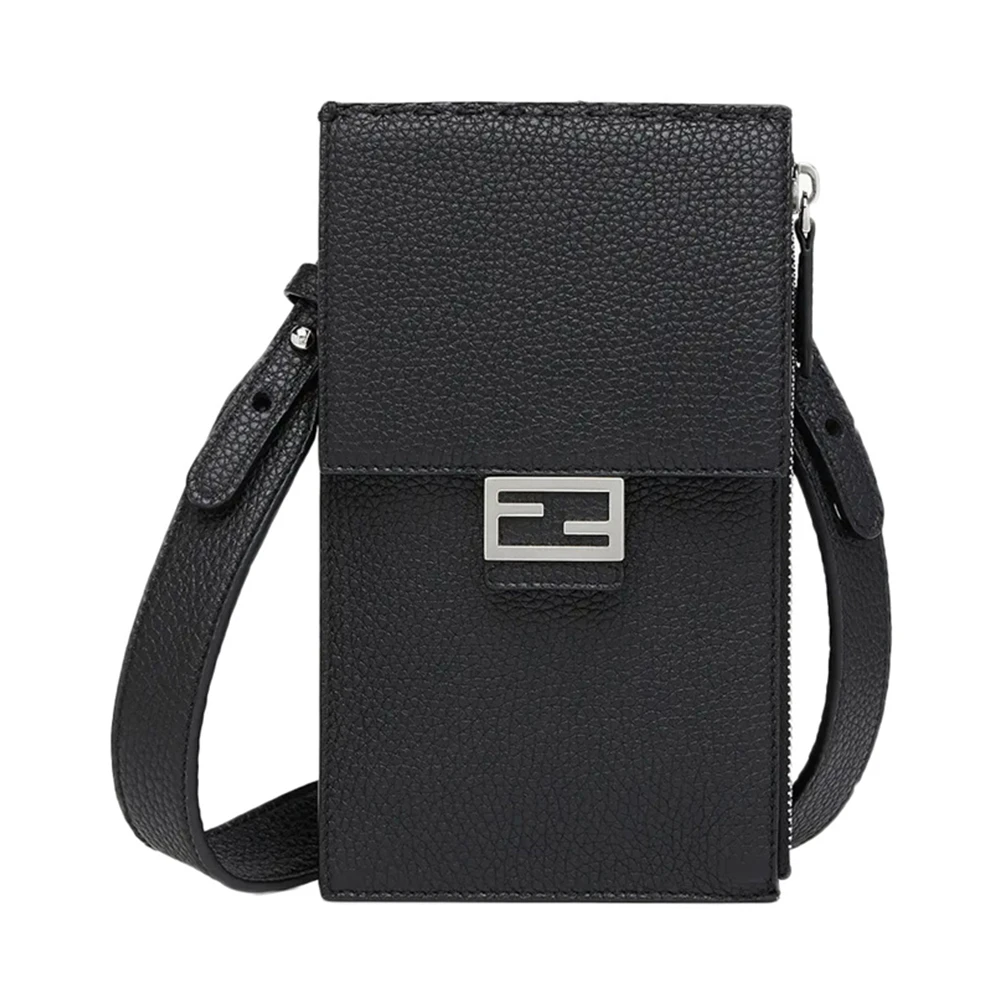 商品[国内直发] Fendi|Fendi 男士黑色手机包 7AS034-ADYW-F0GXN,价格¥6461,第1张图片