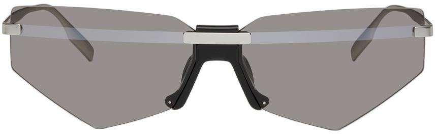 Silver Rimless Sunglasses商品第1张图片规格展示