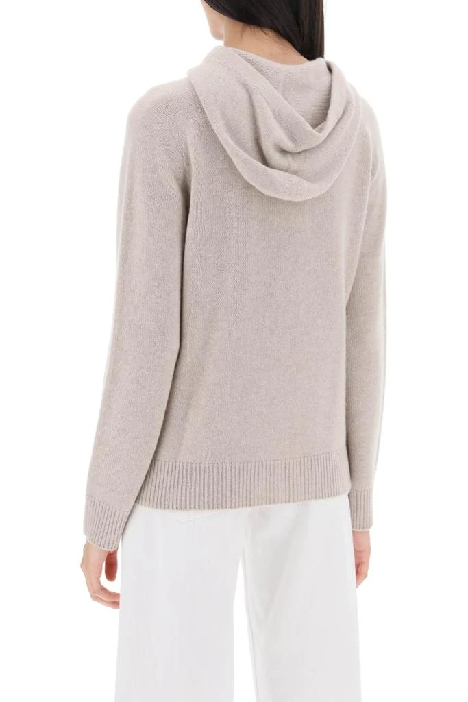 商品Max Mara|'virgola' cashmere knit hoodie,价格¥1646,第3张图片详细描述