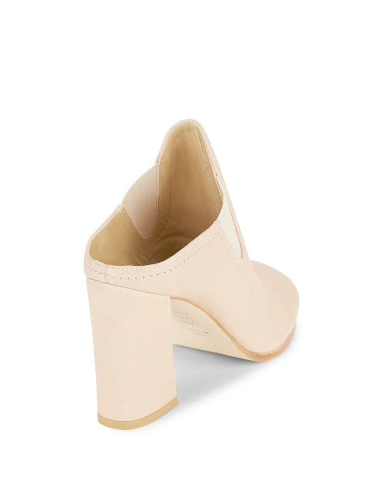 商品Stuart Weitzman|Slideup Nudcom Leather Sandals,价格¥905,第2张图片详细描述