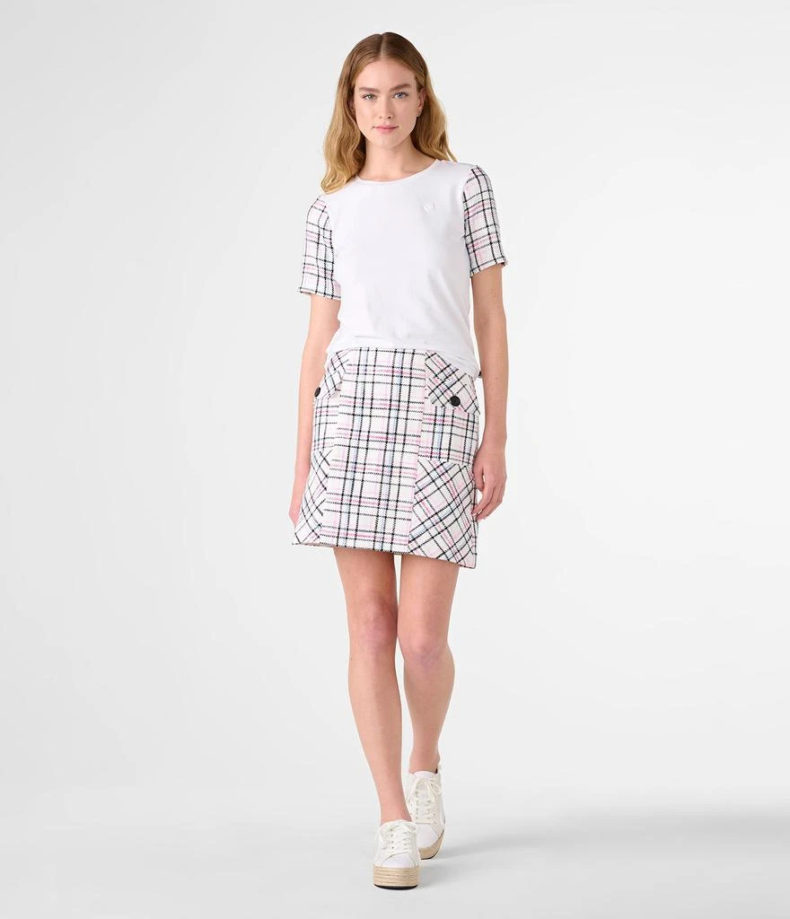 商品Karl Lagerfeld Paris|PLAID TWEED SKIRT,价格¥495,第4张图片详细描述