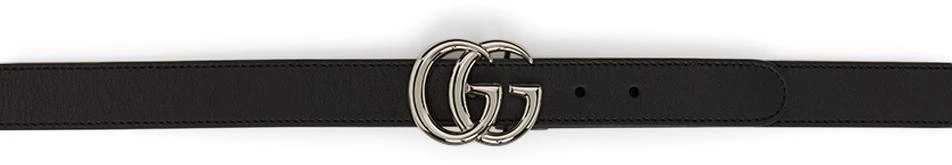 商品Gucci|黑色 GG Marmont 儿童腰带,价格¥3223,第1张图片