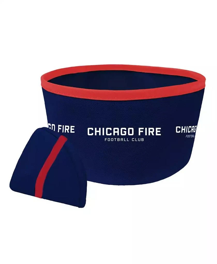 商品All Star Dogs|Chicago Fire Collapsible Travel Dog Bowl,价格¥193,第1张图片