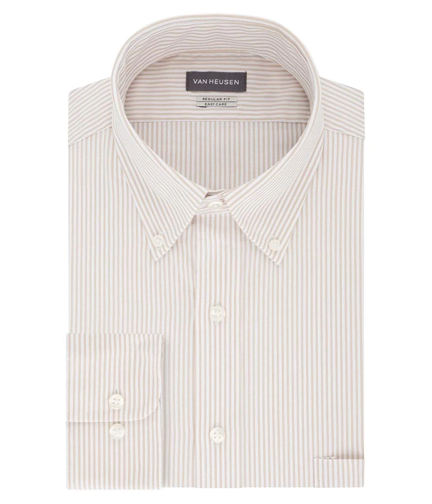 商品Van Heusen|Men's Dress Shirt Regular Fit Pinpoint Stripe,价格¥166,第1张图片