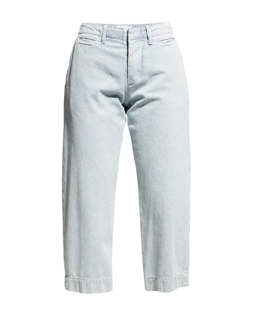 商品FRAME|Le Tomboy Pinstripe Wide-Leg Trouser,价格¥518,第4张图片详细描述