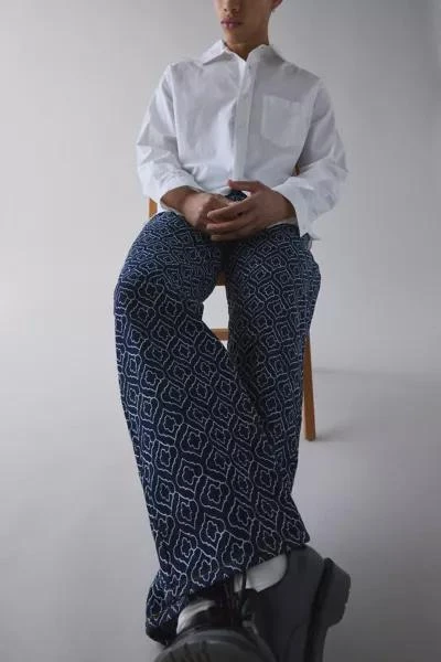 商品BDG|BDG Sashiko Embroidered Baggy Skate Fit Jean,价格¥772,第4张图片详细描述