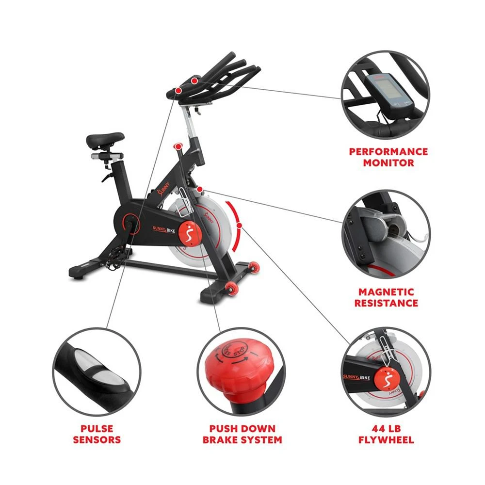 商品Sunny Health & Fitness|Training Cycle Performance Bike, Sf-B121021,价格¥10313,第3张图片详细描述