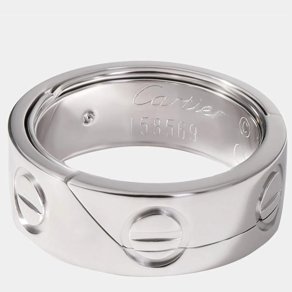 商品[二手商品] Cartier|Cartier Astro Vintage Love 18K White Gold Ring EU 51,价格¥20002,第4张图片详细描述
