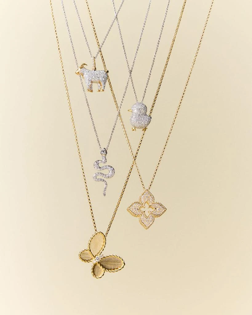 商品Roberto Coin|18K Gold Diamond Chick Pendant Necklace,价格¥29400,第2张图片详细描述
