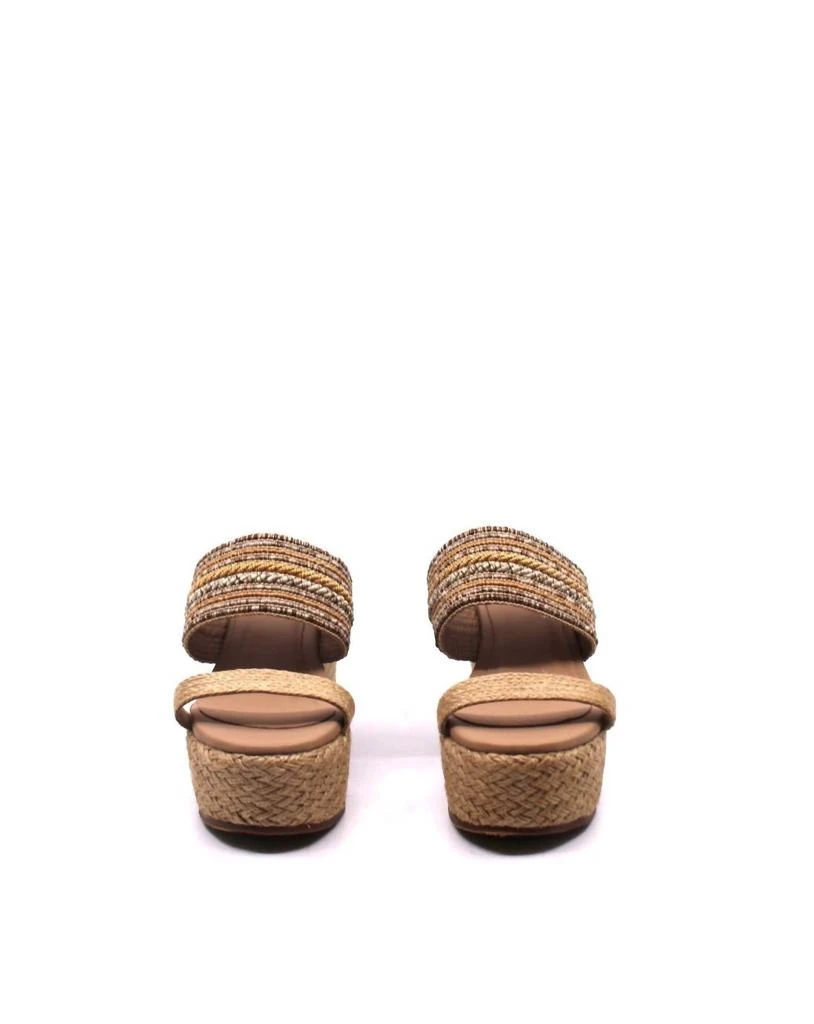 商品Kaanas|Kaanas Monteverde Wedge In Natural,价格¥642,第3张图片详细描述