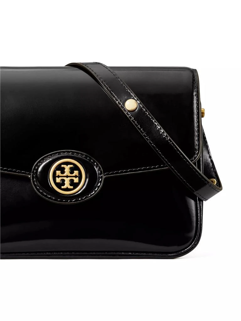 商品Tory Burch|Robinson Spazzolato Leather Shoulder Bag,价格¥2992,第5张图片详细描述