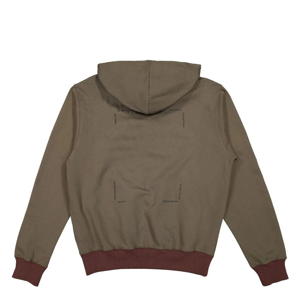 商品Helmut Lang|Helmut Lang Logo Patch Drawstring Hoodie,价格¥2586,第2张图片详细描述