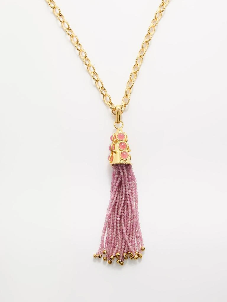 商品Sylvia Toledano|Gio pink jade tassel necklace,价格¥2712,第1张图片