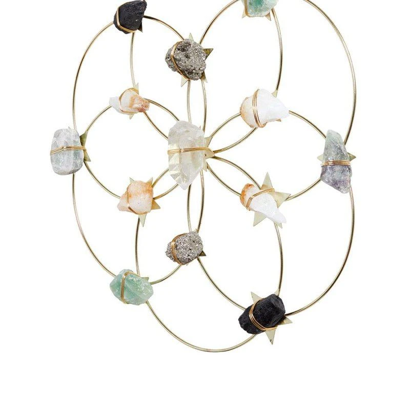 商品Ariana Ost|Crystal Grid Healing Crystal Wall Decor Flower Of Life Large,价格¥1346,第2张图片详细描述