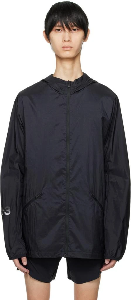 商品Y-3|Black Hooded Jacket,价格¥1068,第1张图片