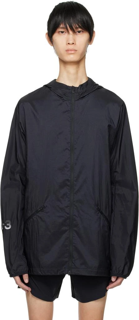 商品Y-3|Black Hooded Jacket,价格¥1354,第1张图片