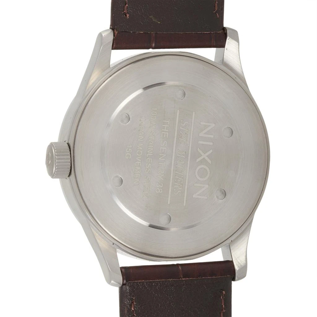 商品[二手商品] Nixon|Nixon Sentry 38 Leather Stainless Steel watch A377 1877,价格¥953,第2张图片详细描述