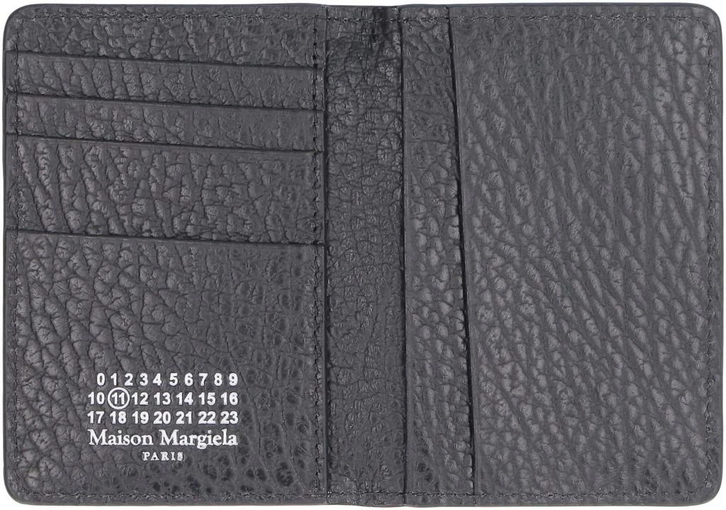 商品MAISON MARGIELA|Maison Margiela Pebbled Calfskin Card Holder,价格¥2360,第3张图片详细描述