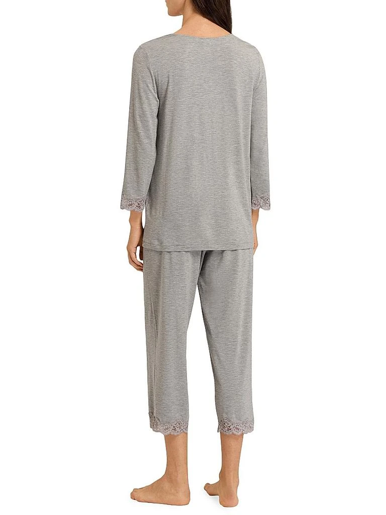 商品Hanro|Natural Elegance 2-Piece Pajama Set,价格¥1162,第3张图片详细描述