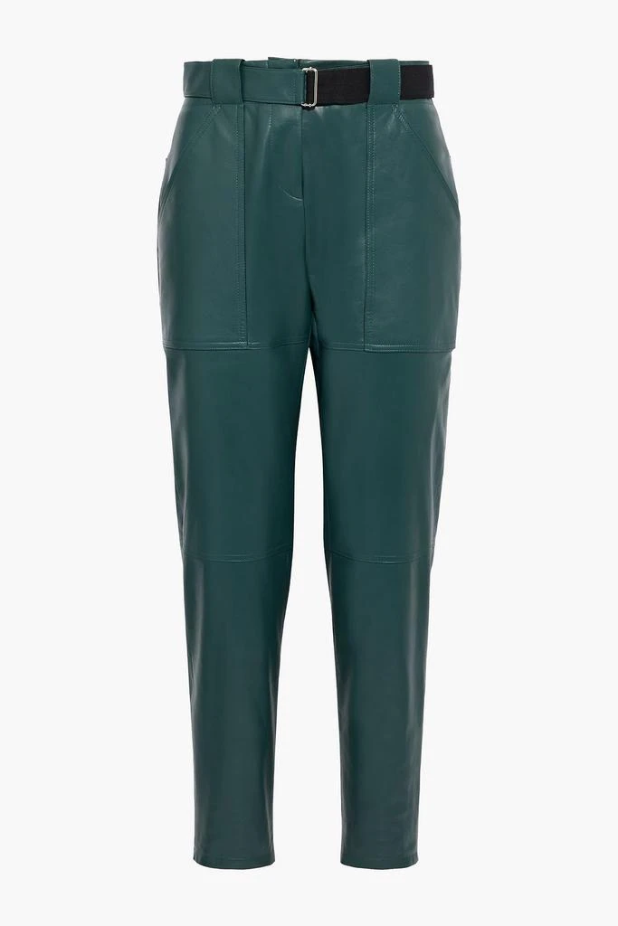 商品ROSETTA GETTY|Belted leather tapered pants,价格¥4291,第3张图片详细描述